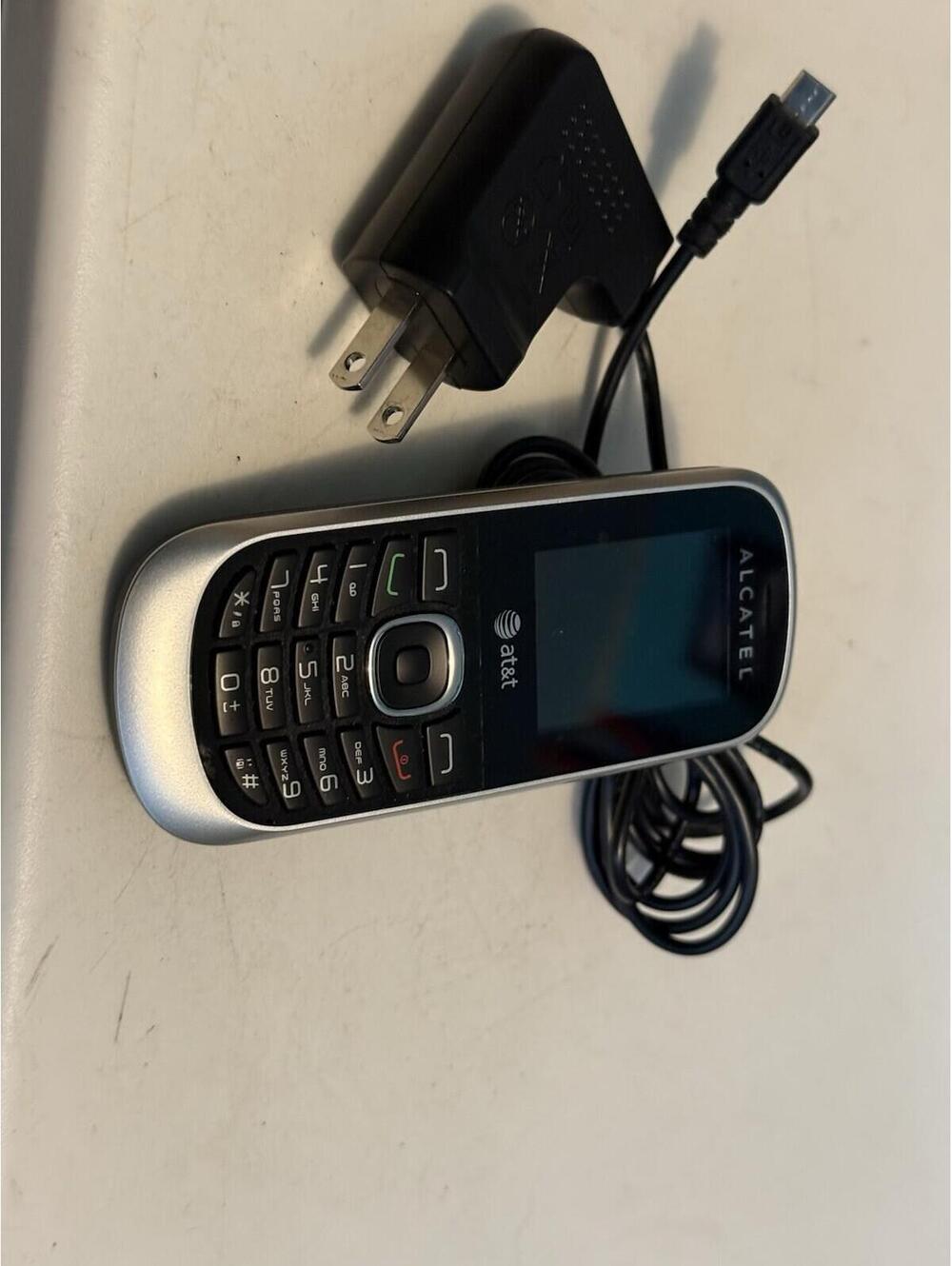 AT&T Alcatel OT510A CELL W/power Cord , Battery, ( Not Working )